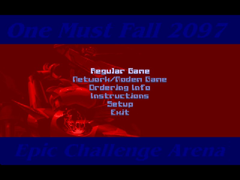 One Must Fall 2097